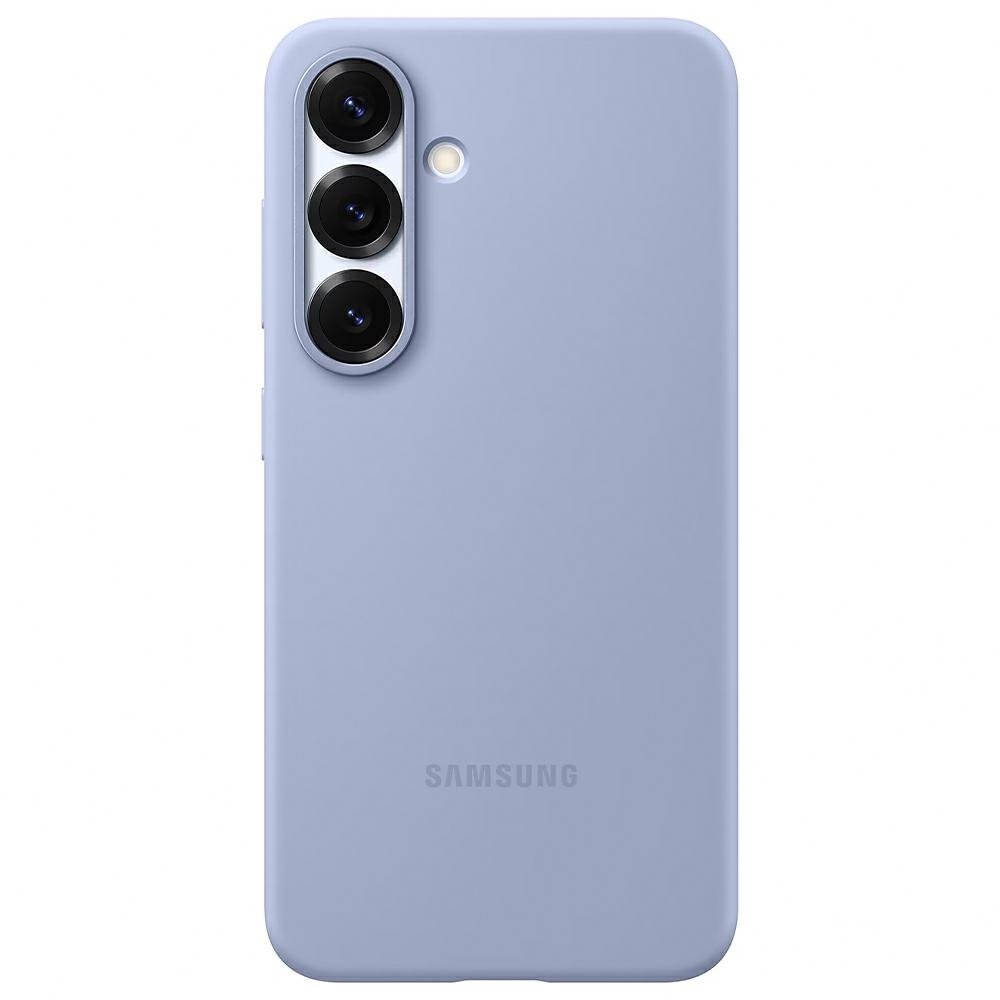 Samsung silikona vāciņš Samsung Galaxy S25+, gaiši zils