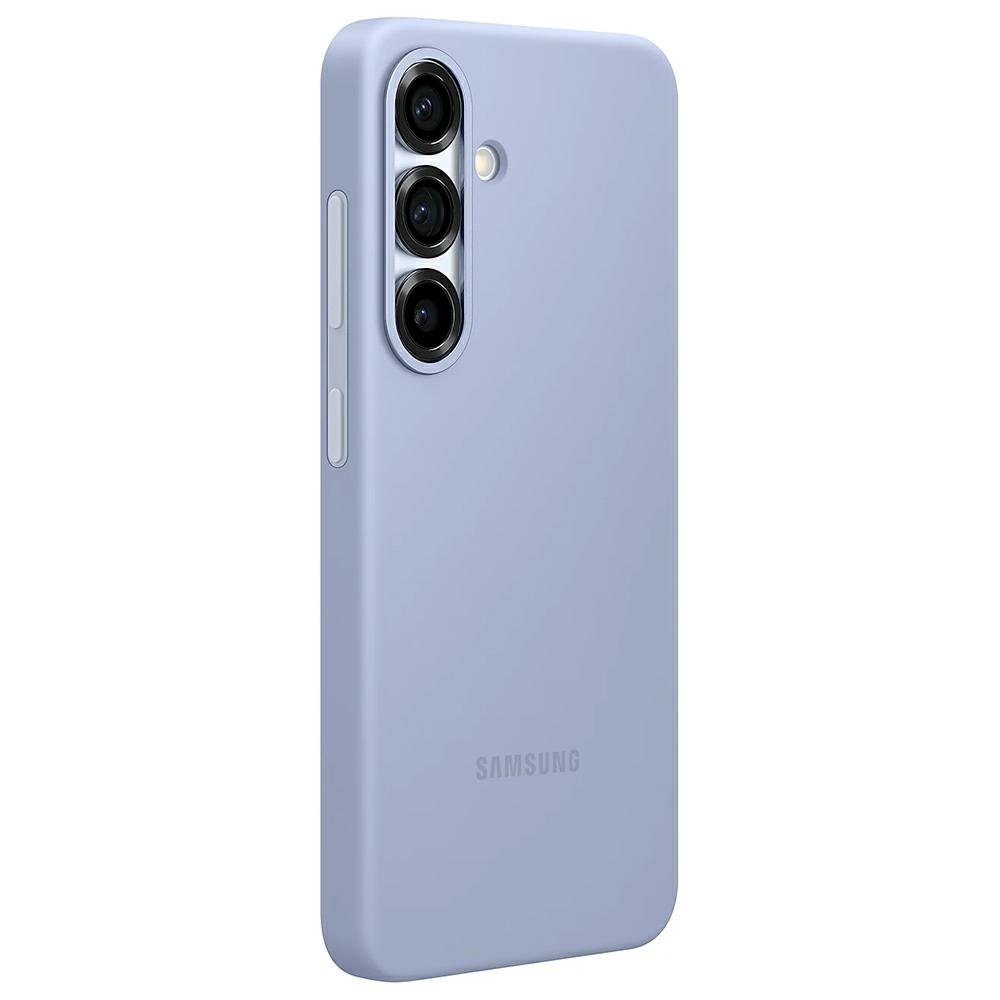Samsung silikona vāciņš Samsung Galaxy S25+, gaiši zils