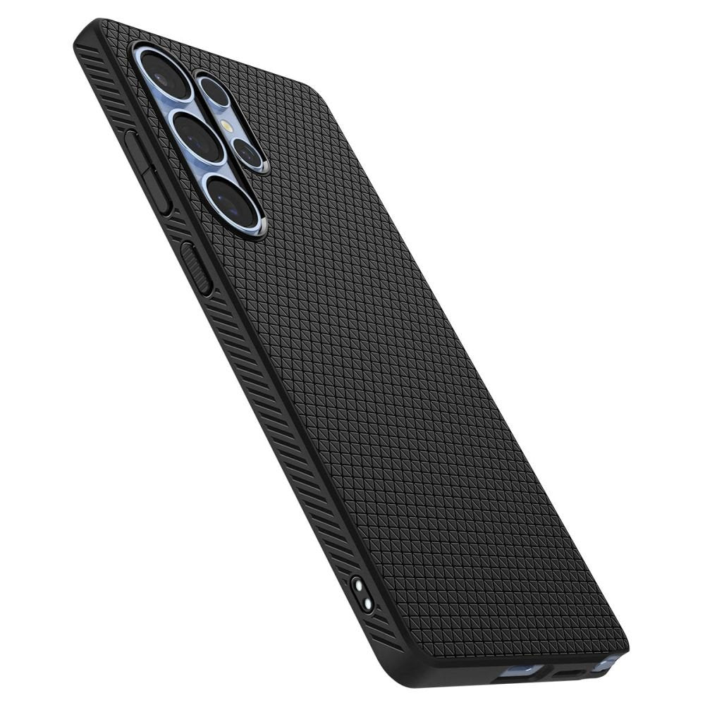 Spigen Liquid Air vāciņš Samsung Galaxy S25 Ultra, matēts melns