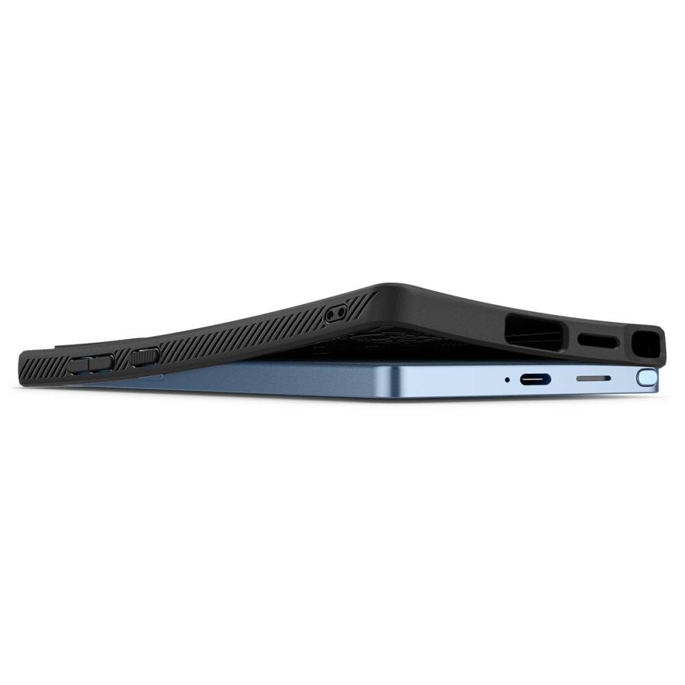 Spigen Liquid Air vāciņš Samsung Galaxy S25 Ultra, matēts melns