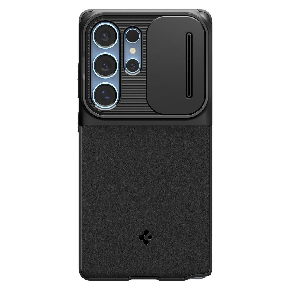 Spigen Optik Armor vāciņš Samsung Galaxy S25 Ultra, melns