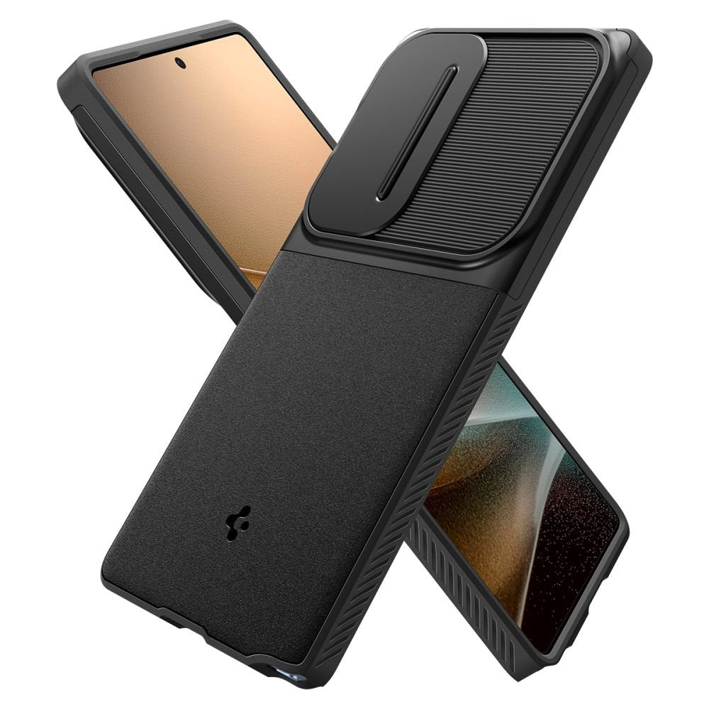 Spigen Optik Armor vāciņš Samsung Galaxy S25 Ultra, melns