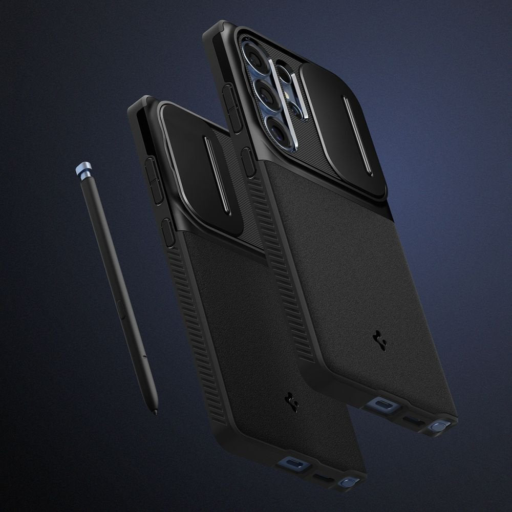 Spigen Optik Armor vāciņš Samsung Galaxy S25 Ultra, melns