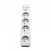 Philips pagarinātājs pagarinātājs, 4 rozetes 3m 10A, balts