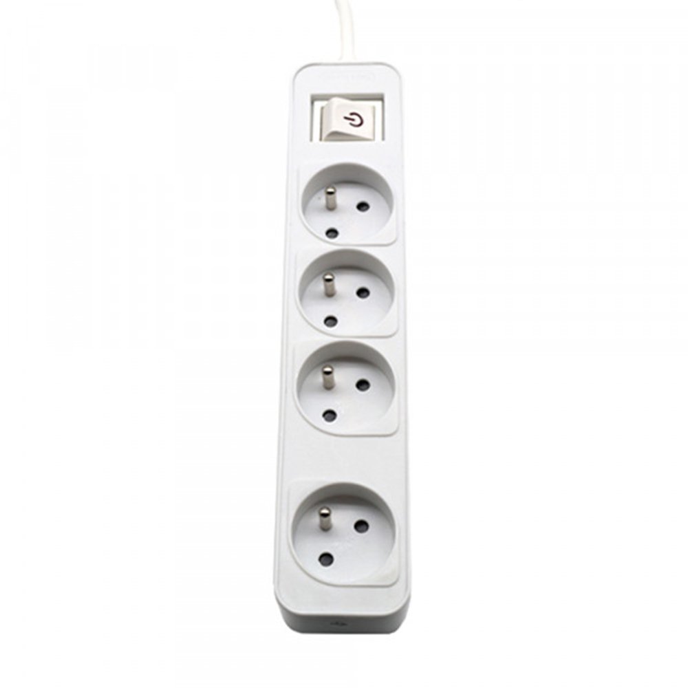 Philips pagarinātājs pagarinātājs, 4 rozetes 3m 10A, balts