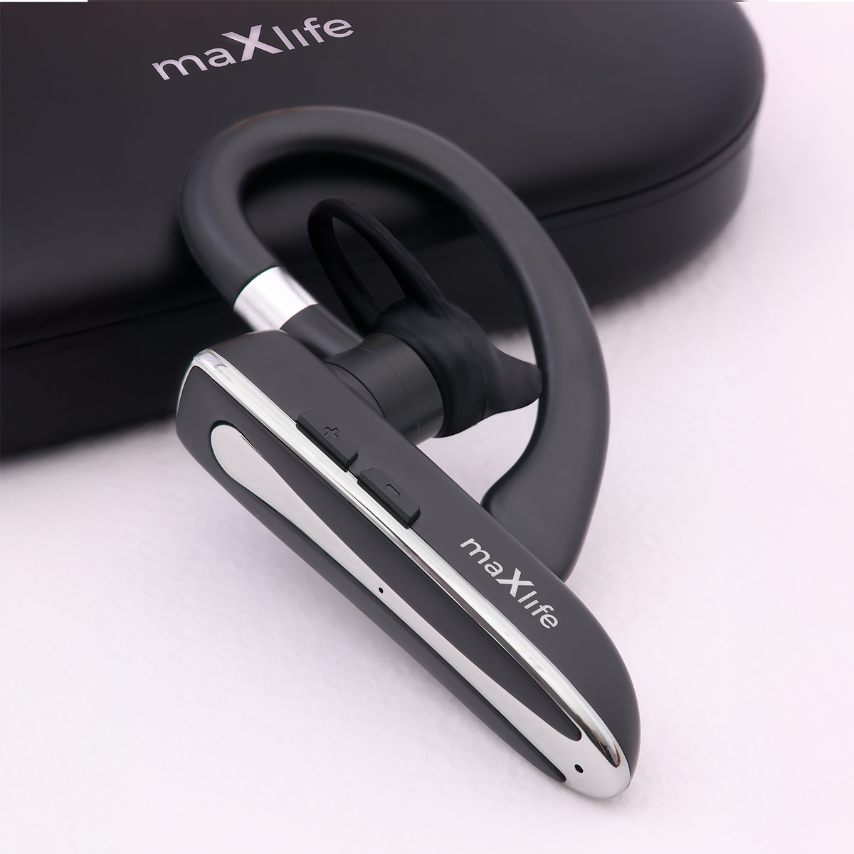 Maxlife bezvadu austiņas MXBH-01 ar uzlādes futrāli melnas