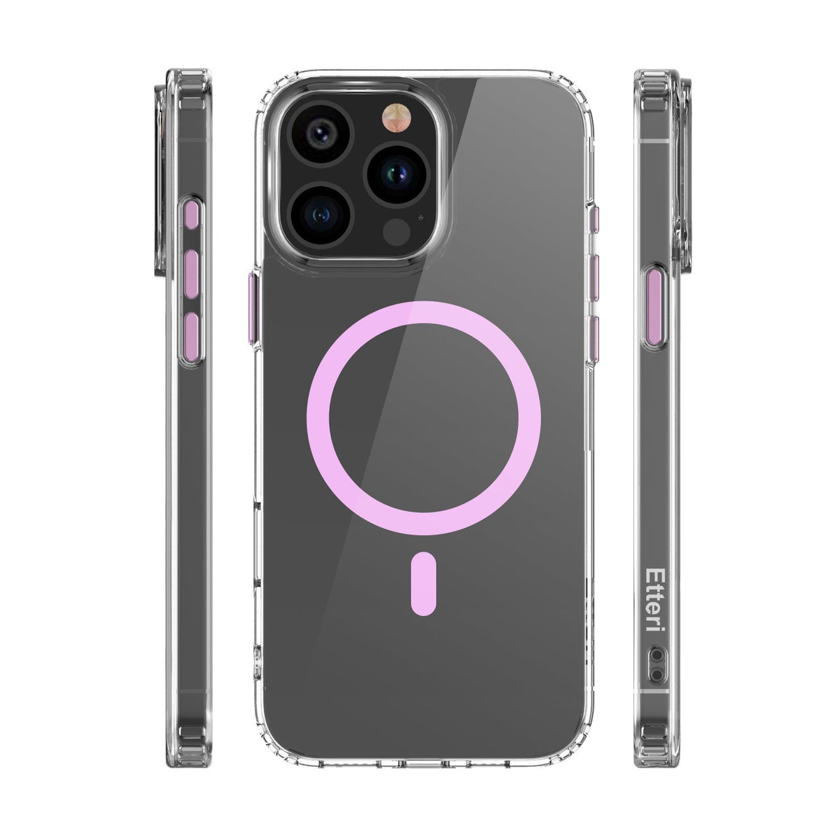 Etteri MagSafe vāciņš iPhone 12 / 12 Pro 6,1", rozā