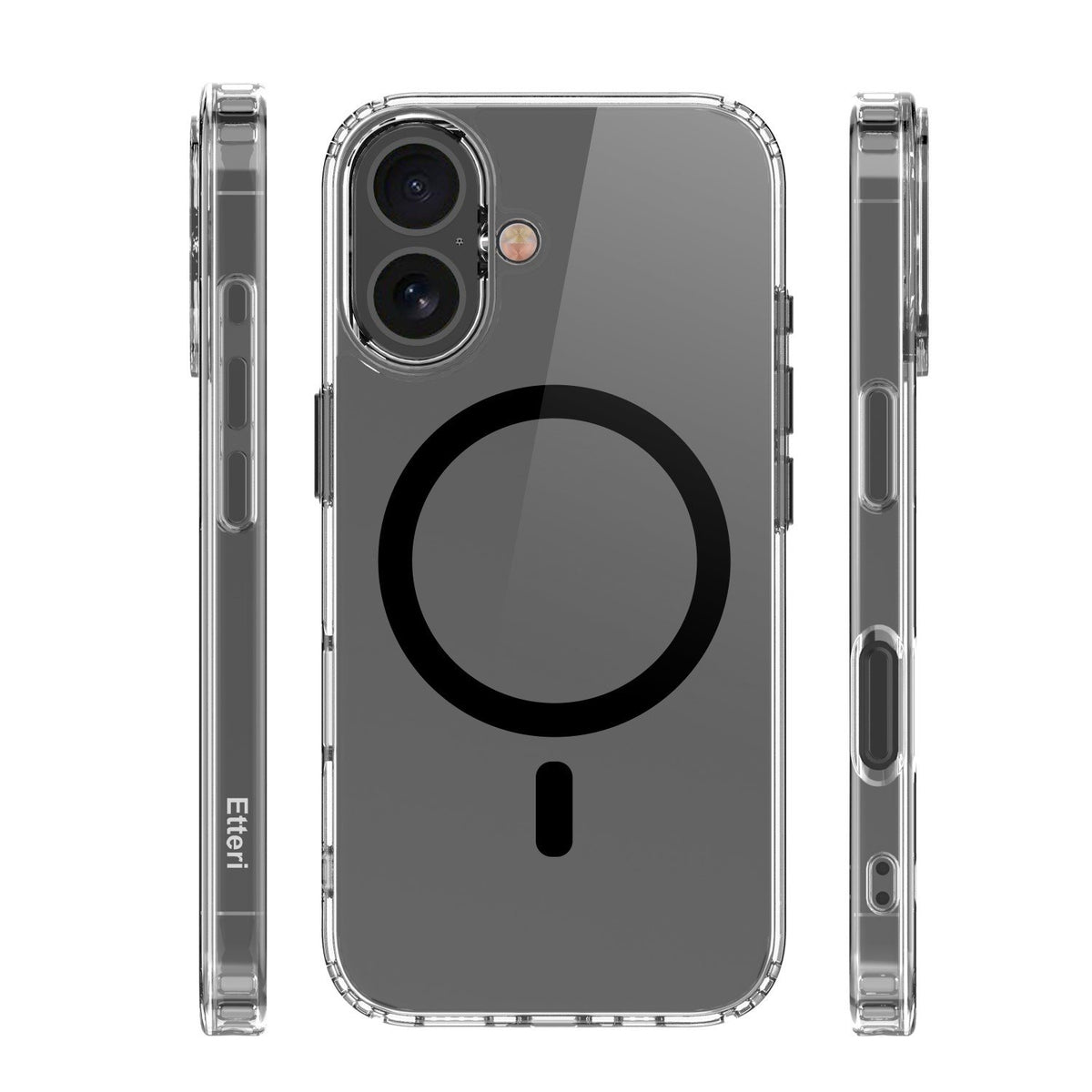 Etteri MagSafe vāciņš iPhone 16 Plus 6,7", melns
