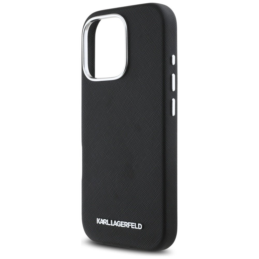 Karl Lagerfeld MagSafe vāciņš iPhone 16 Pro 6,3" melns