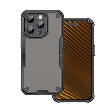 Defender Matt vāciņš iPhone 17 Air 6,6", melns