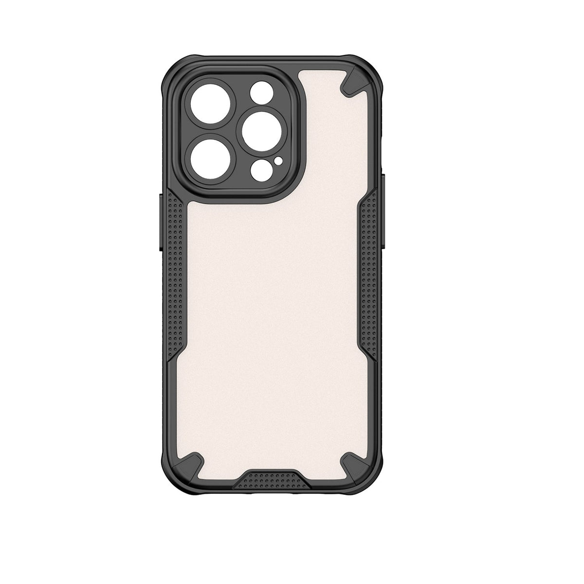 Defender Matt vāciņš iPhone 17 Air 6,6", melns