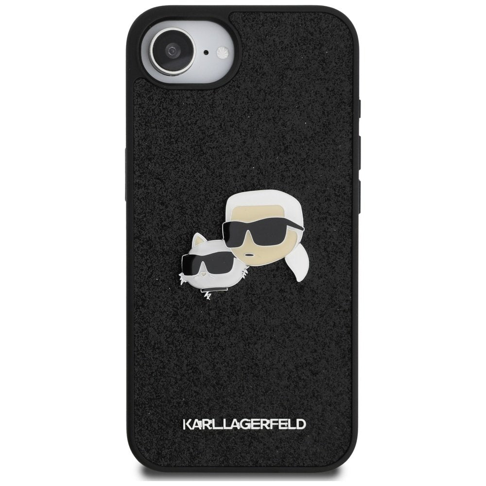 Karl Lagerfeld vāciņš iPhone 16e melns