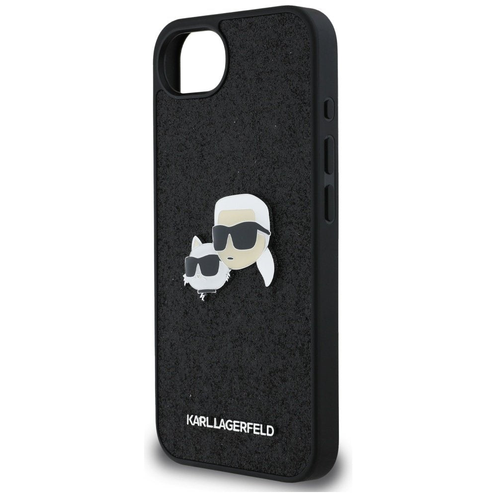 Karl Lagerfeld vāciņš iPhone 16e melns