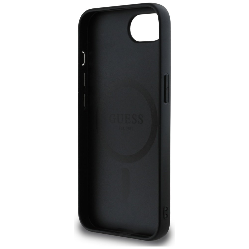 Guess MagSafe vāciņš iPhone 16e melns
