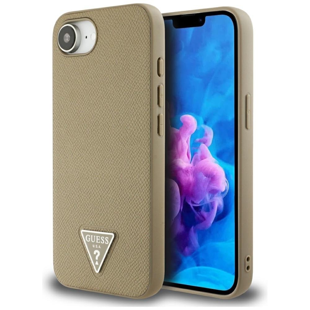 Guess MagSafe vāciņš iPhone 16e brūns