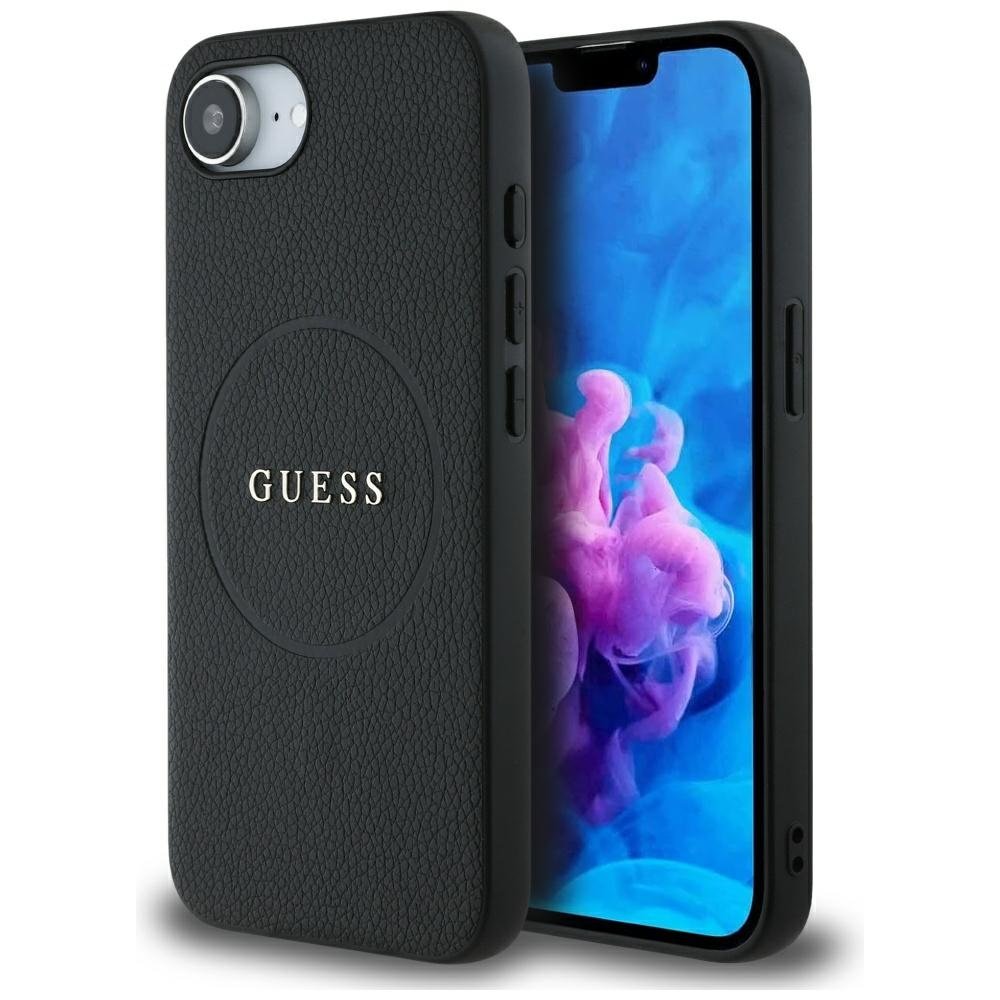 Guess MagSafe vāciņš iPhone 16e melns