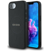 Guess MagSafe vāciņš iPhone 16e melns