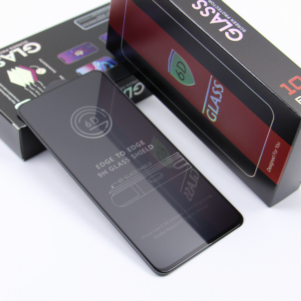 Aizsargstikls 6D iPhone 16 Pro Max (10 gab.)