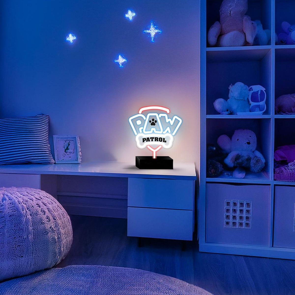 Neona LED uz statīva Paw Patrol - Logo OW-120146