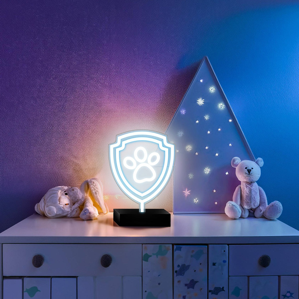 Neona LED uz statīva Paw Patrol - Paw OW-120246