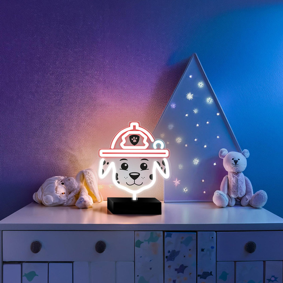Neona LED uz statīva Paw Patrol - Marshall OW-120646