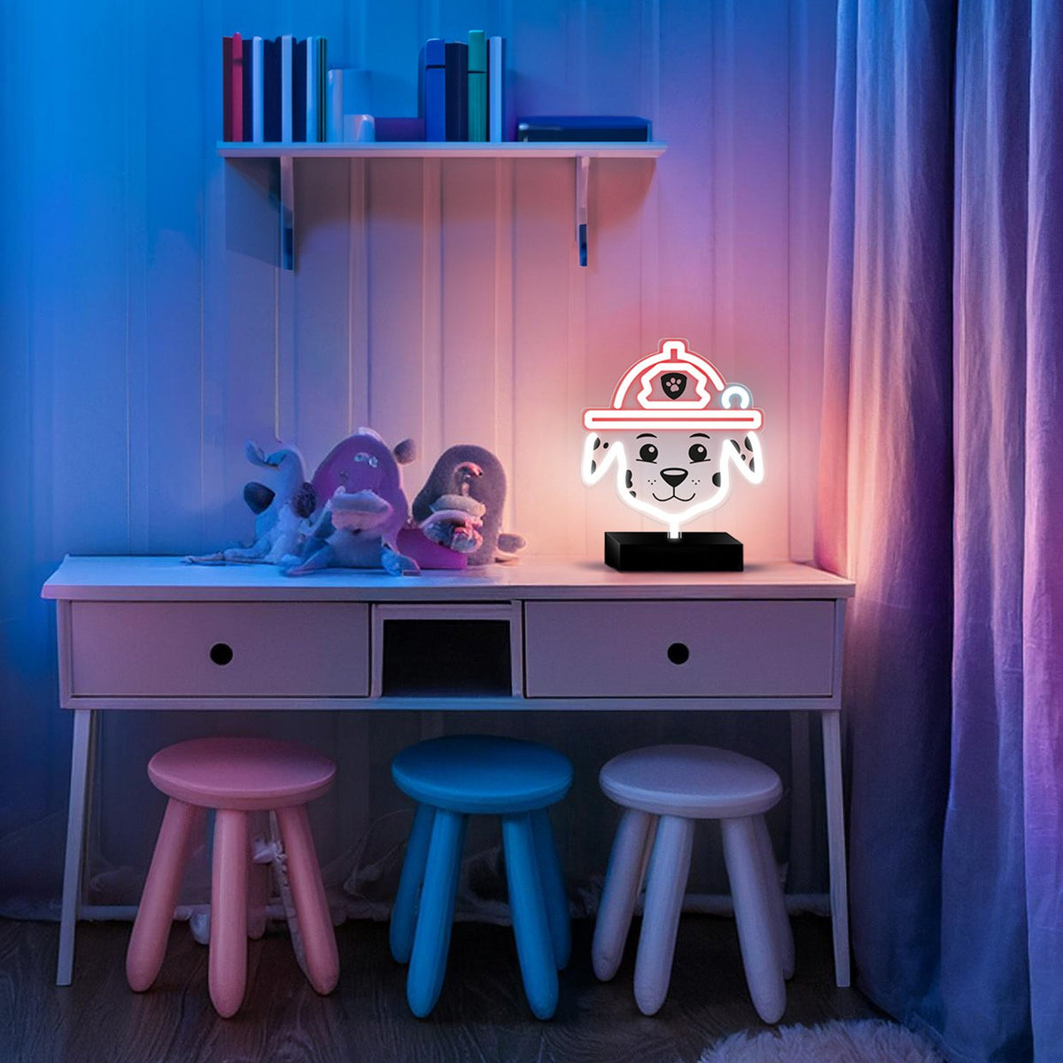 Neona LED uz statīva Paw Patrol - Marshall OW-120646