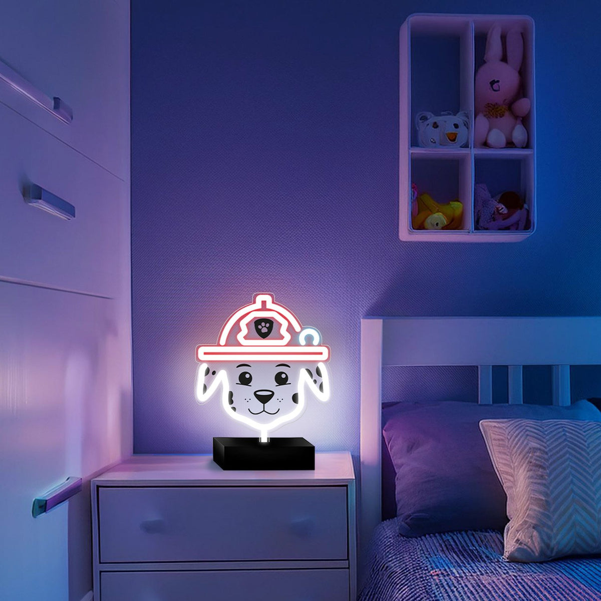 Neona LED uz statīva Paw Patrol - Marshall OW-120646