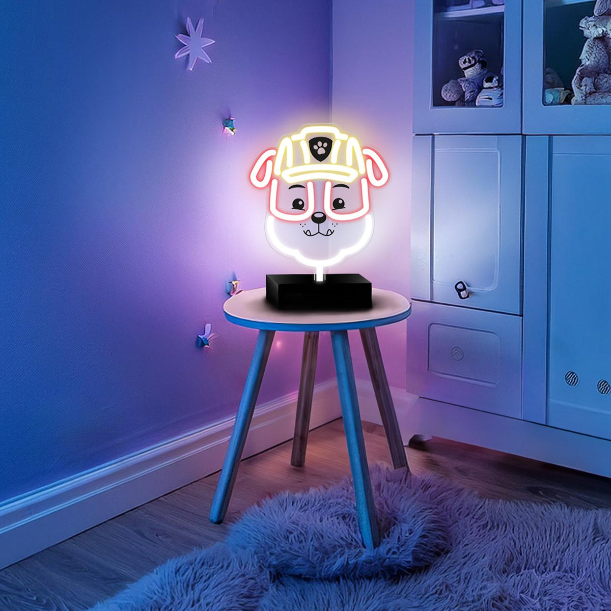 Neona LED uz statīva Paw Patrol - Rubble OW-120446