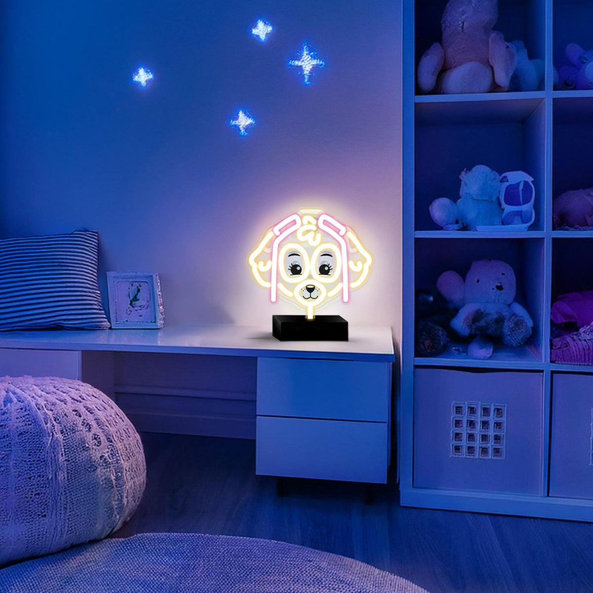 Neona LED uz statīva Paw Patrol - Skye OW-120546