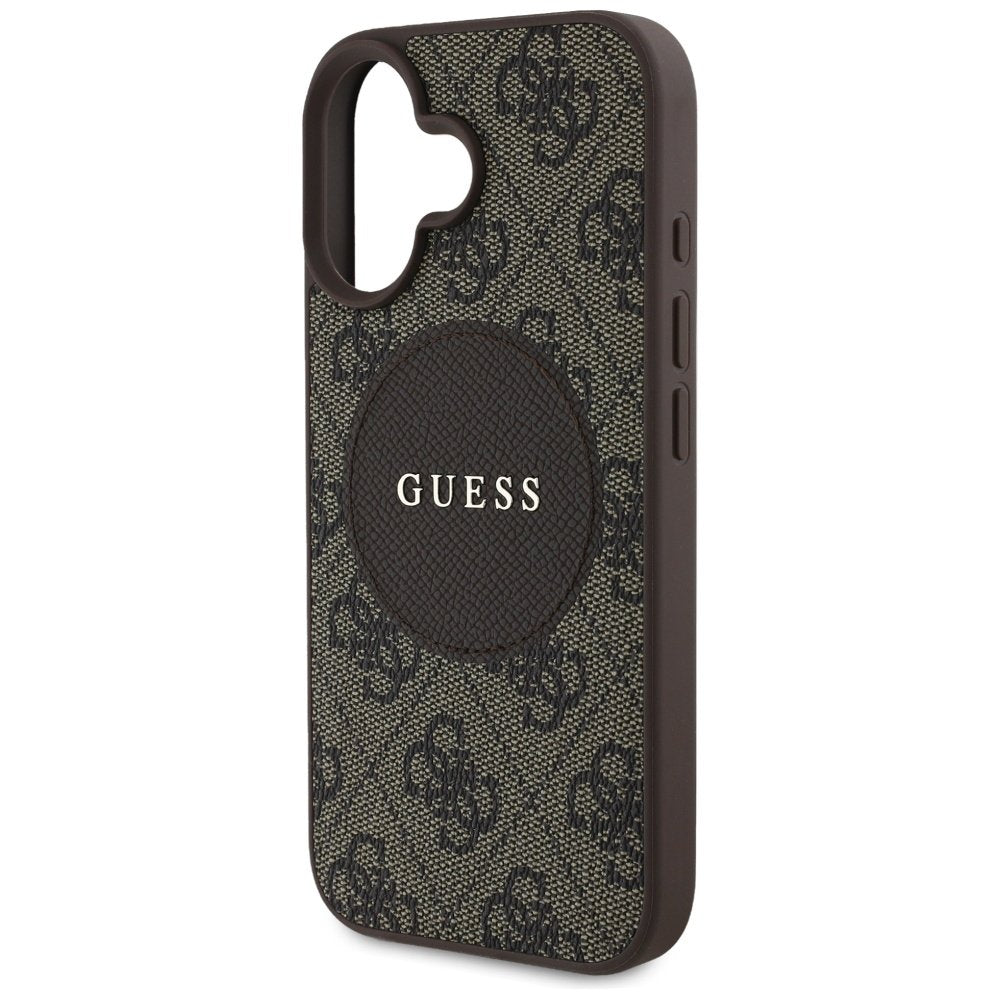 Guess MagSafe vāciņš iPhone 16 brūns
