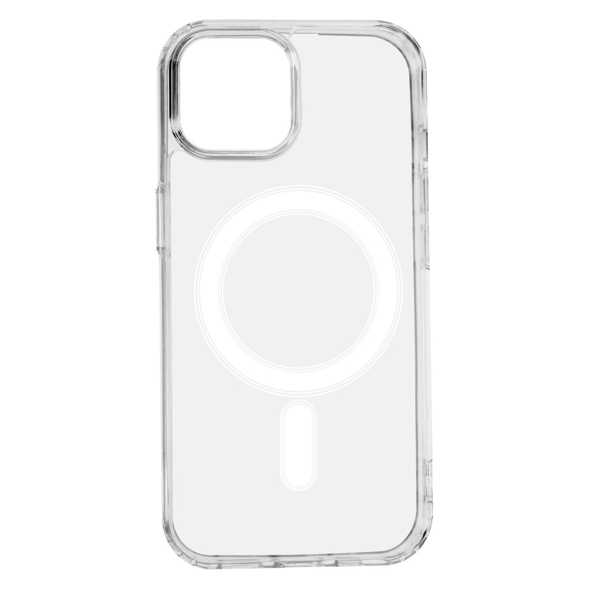 Triecienizturīgs 1,5 mm MagSafe vāciņš iPhone 15 6,1" caurspīdīgs ar lielu caurumu