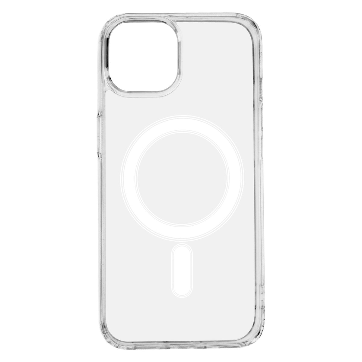 Triecienizturīgs 1,5 mm MagSafe vāciņš iPhone 13 6,1" caurspīdīgs ar lielu caurumu