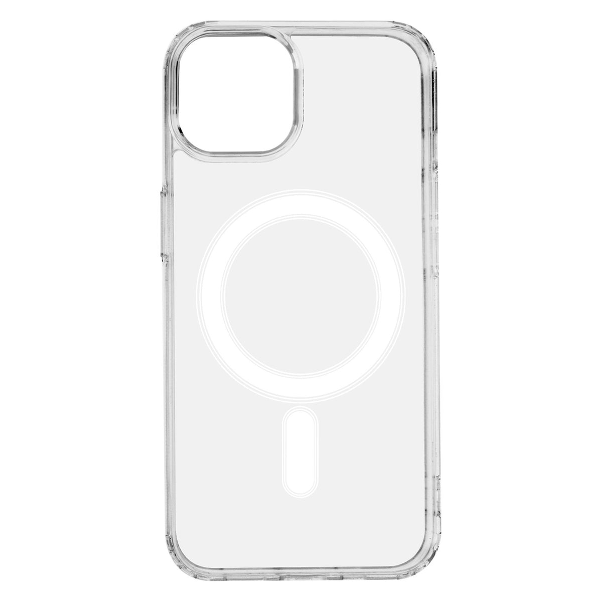 Triecienizturīgs 1,5 mm MagSafe vāciņš iPhone 14 6,1" caurspīdīgs ar lielu caurumu