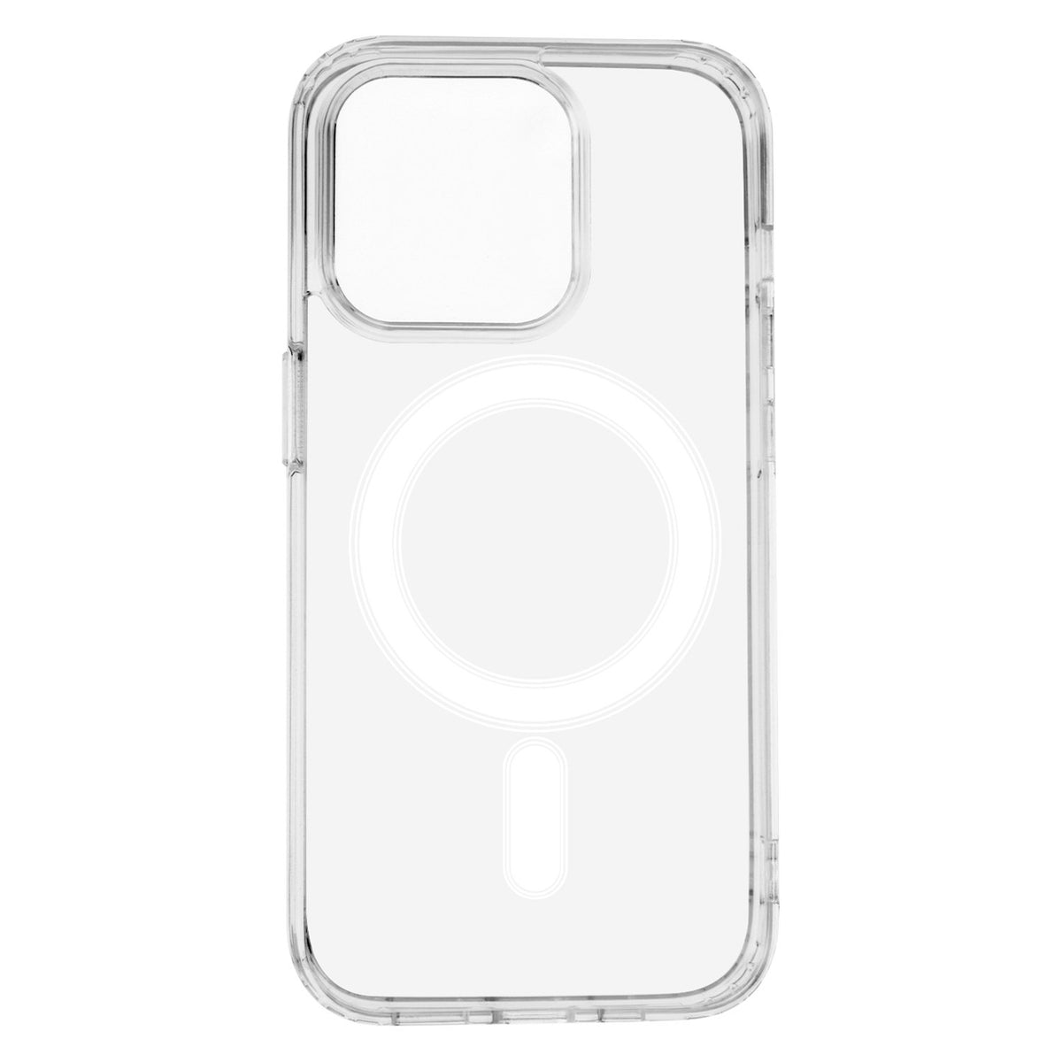 Triecienizturīgs 1,5 mm MagSafe vāciņš iPhone 14 Pro 6,1" caurspīdīgs ar lielu caurumu