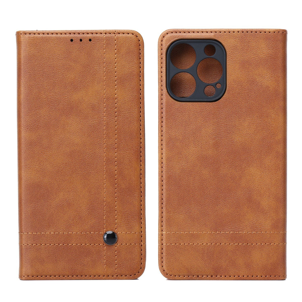 Smart Seam maciņš Xiaomi Redmi Note 14 4G (Global) brūns (164,84 x 78,15 x 8,16 mm)