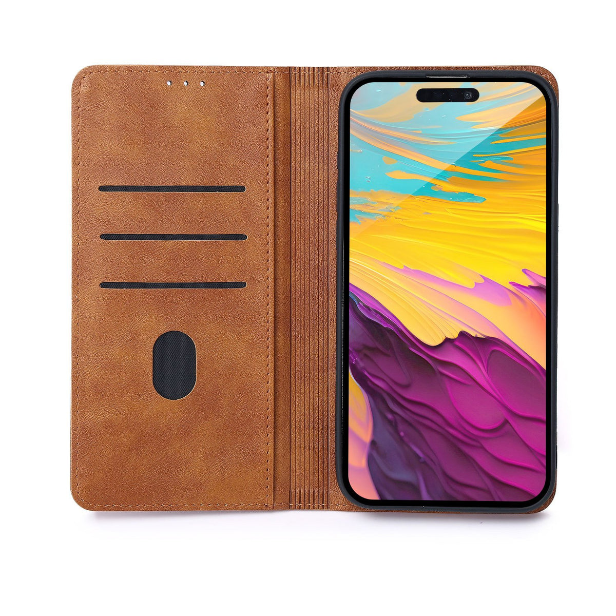 Smart Seam maciņš iPhone 17 Pro Max 6,9", brūns