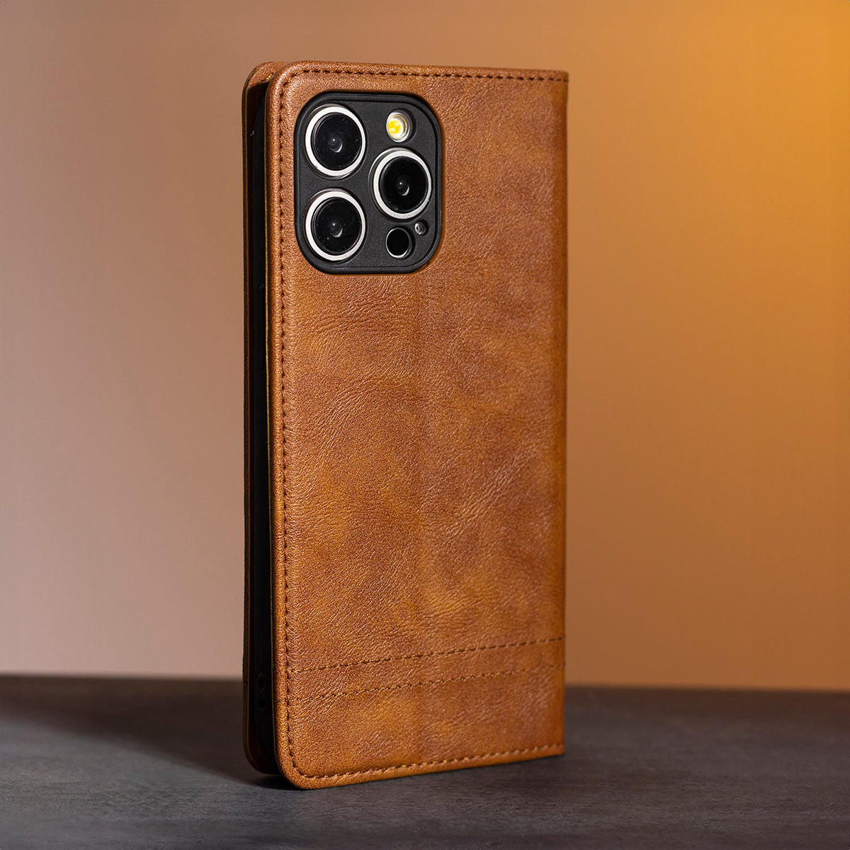 Smart Seam maciņš iPhone 17 Air 6,6", brūns