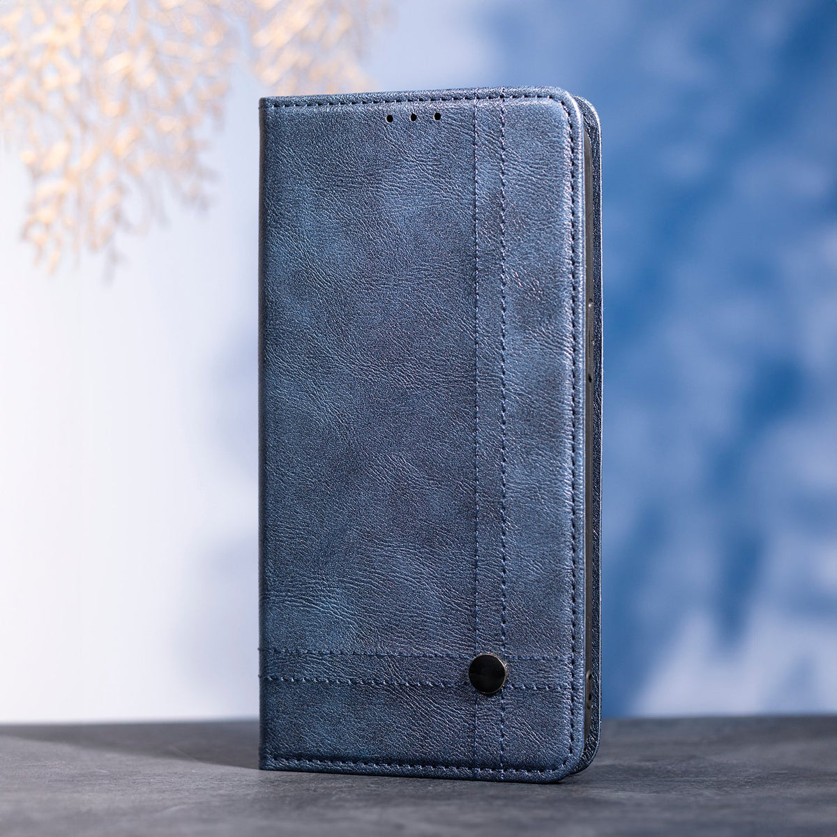 Smart Seam maciņš Samsung Galaxy A36 5G / A37 5G, tumši zils