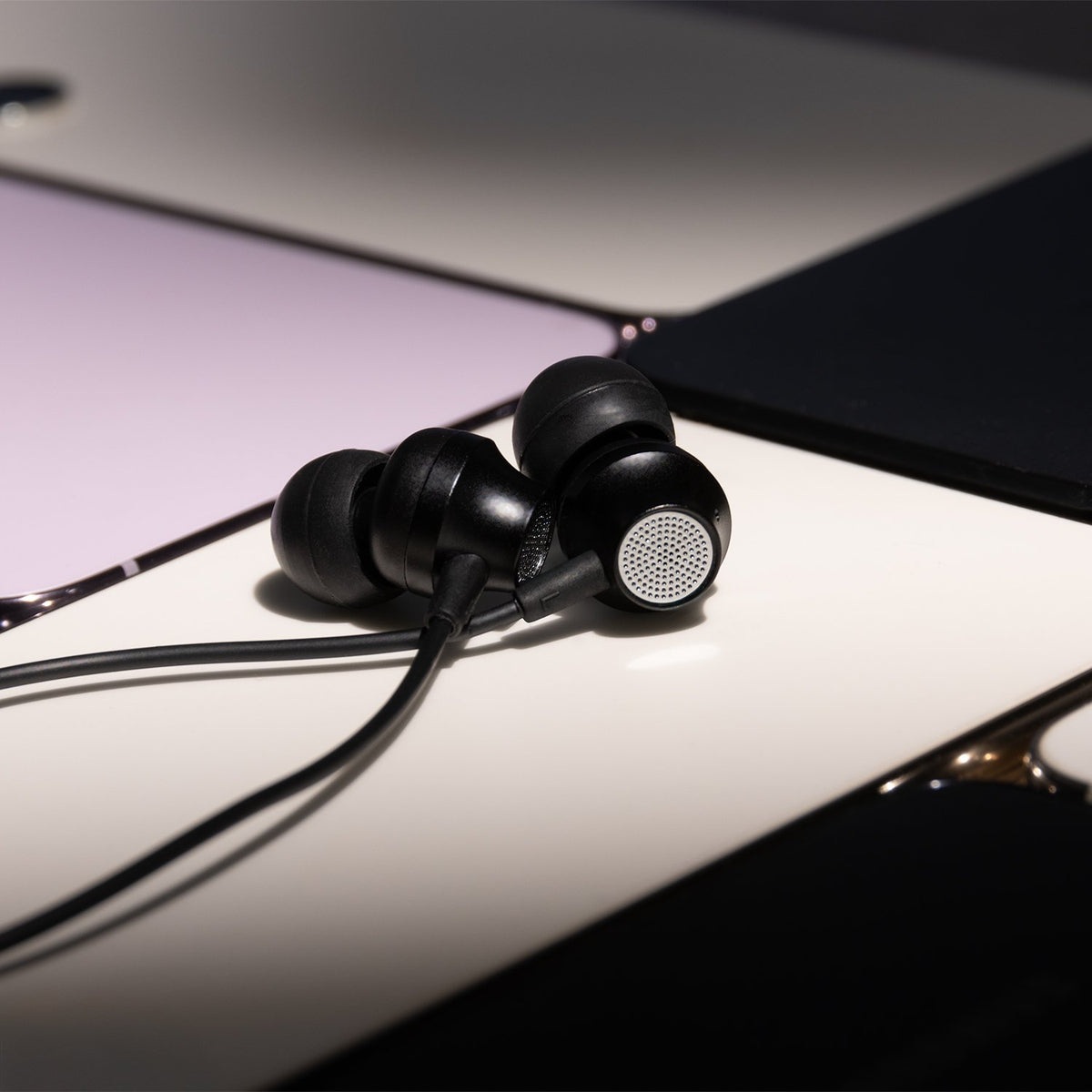 Forever vadu austiņas EP-02 USB-C, melnas