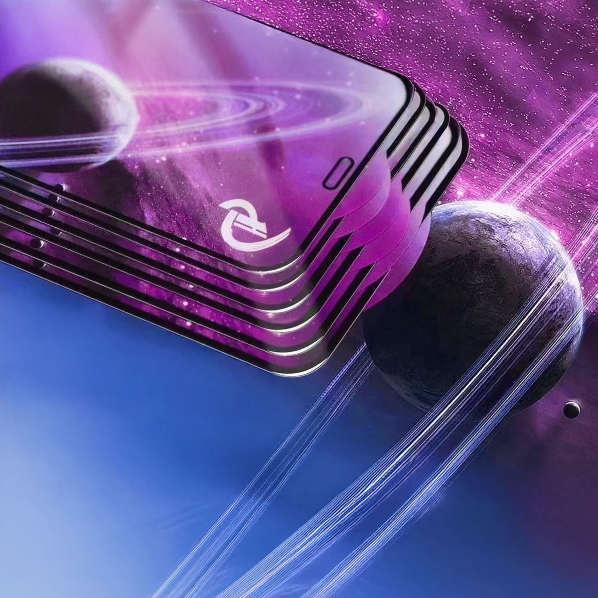 Rūdīts 9D stikls Oppo Reno 12F 5G (globāls) / 12FS 5G melns rāmis 10/1