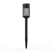 Forever Light LED lampa ar saules uzlādi Steel Post Sunari FLS-15, melna