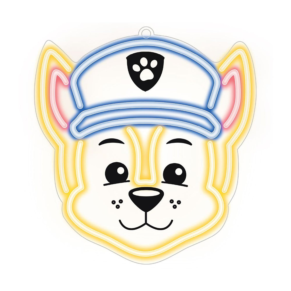 Hanging neona LED Paw Patrol on plexiglass - Chase OW-130346