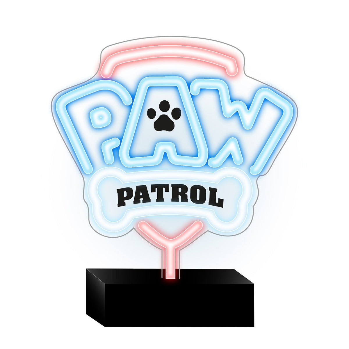 Neona LED uz statīva Paw Patrol - Logo OW-120146