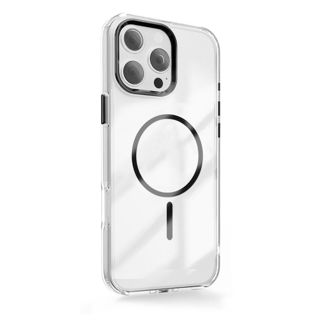 Caurspīdīgs Thin MagSafe vāciņš iPhone 17 Air 6,6", melns