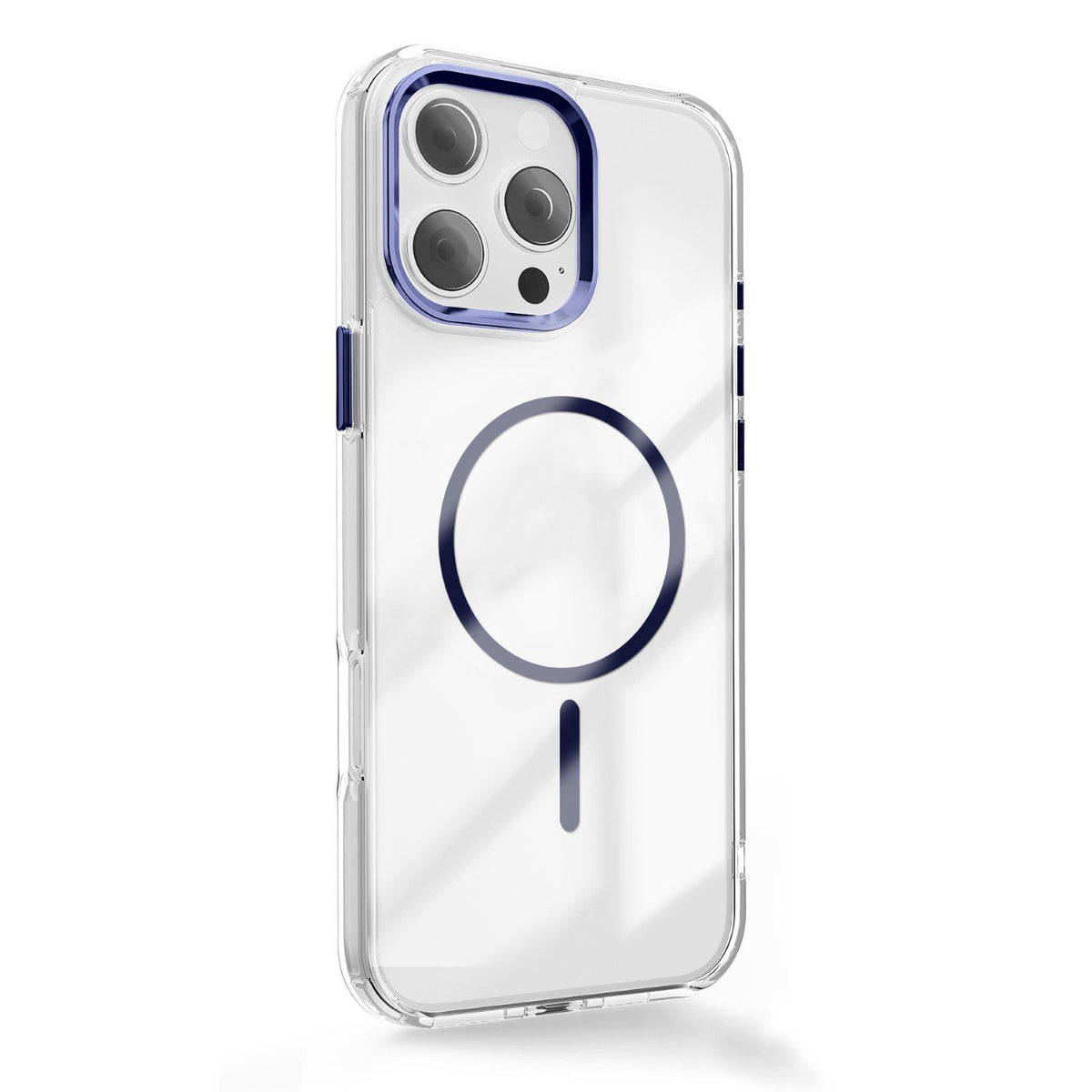 Caurspīdīgs Thin MagSafe vāciņš iPhone 17 Air 6,6", zils