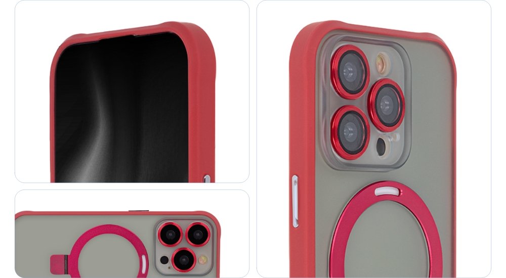 Ring Secure MagSafe vāciņš iPhone 15 Pro Max 6,7" sarkans