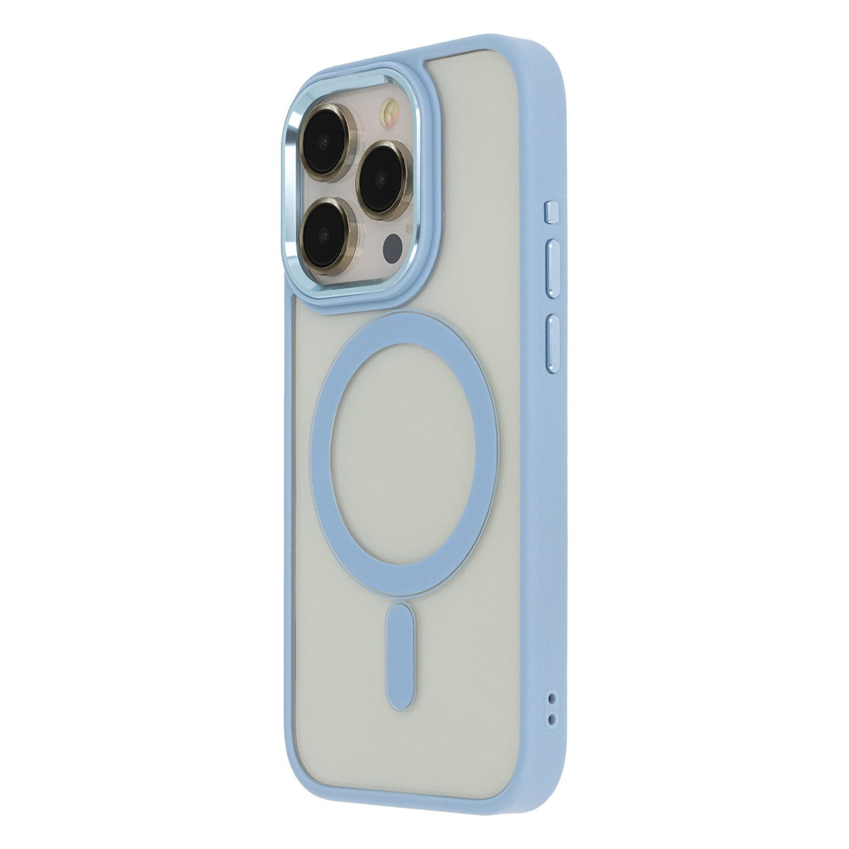 Satin Elegant MagSafe vāciņš iPhone 15 Pro Max 6,7", zils