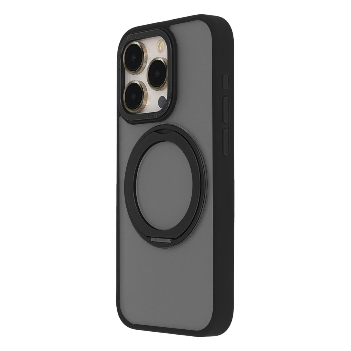 Secure Spinning MagSafe vāciņš iPhone 15 Plus 6,7", melns
