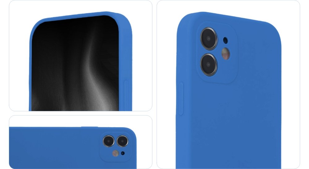 Soft Touch MagSafe vāciņš iPhone 15 Pro 6,1" zils