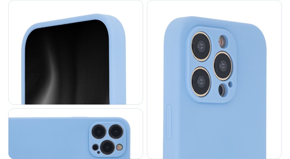 Soft Touch MagSafe vāciņš iPhone 15 Pro 6,1" zils